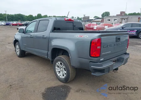 2022 Chevrolet Colorado 4Wd Short Box Lt from USA, damaged, VIN 1GCGTCEN2N1181194